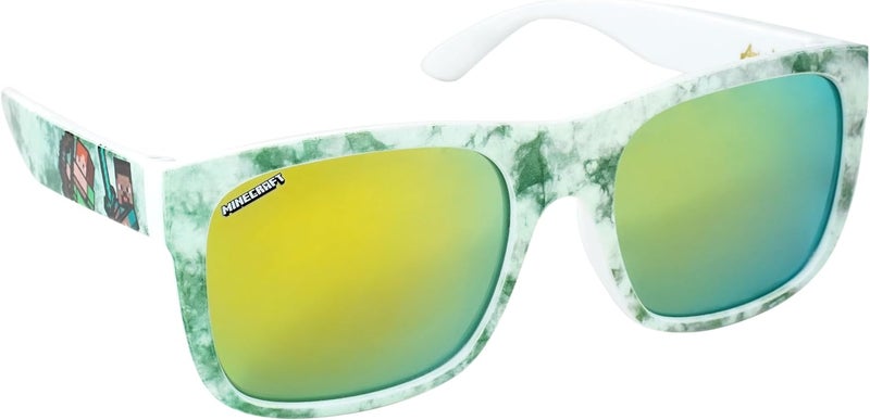 ARKAID Official Minecraft Boys Sunglasses | UV400 | One Size Fits Most Kids - Image 1